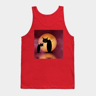 mooncats talking Tank Top